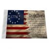 Betsy Ross 1776 Motorcycle Flag We The People Patriotic American Flag - 10"x15"